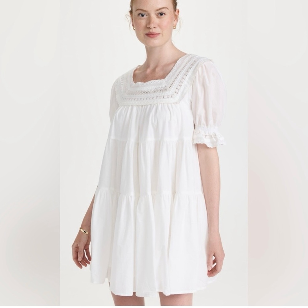 En Saison White Mini Dress